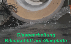 Glas Rillenschliff